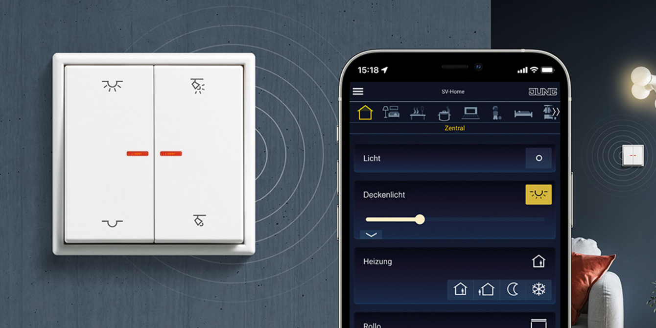 KNX RF Taster bei Elektro Schymala GmbH in Ingolstadt