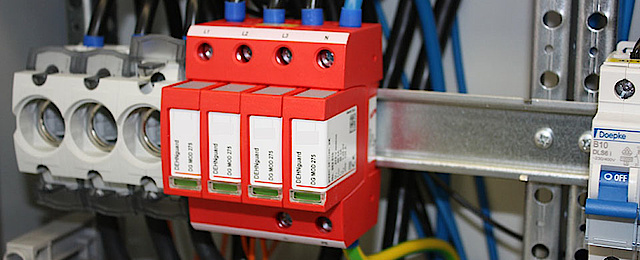 Über­spannungs­schutz bei Elektro Schymala GmbH in Ingolstadt